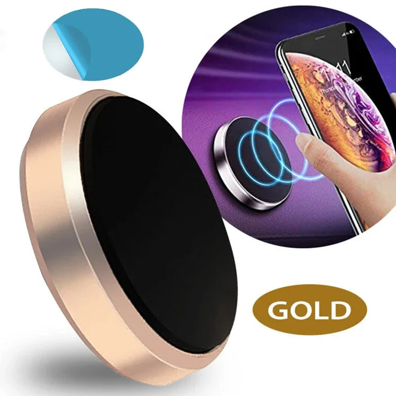 Magnetic Car Phone Holder Universal Car Phone Stand For iPhone Samsung Dashboard Wall Mounted Car Magnet Sticker