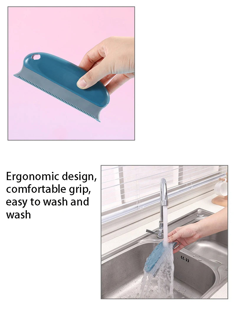 Dog Cat Hair Remover Pet Hair Remover Brush Efficient Pet Hair Detailer For Cars Furniture Carpets Clothes Pet Beds Chairs