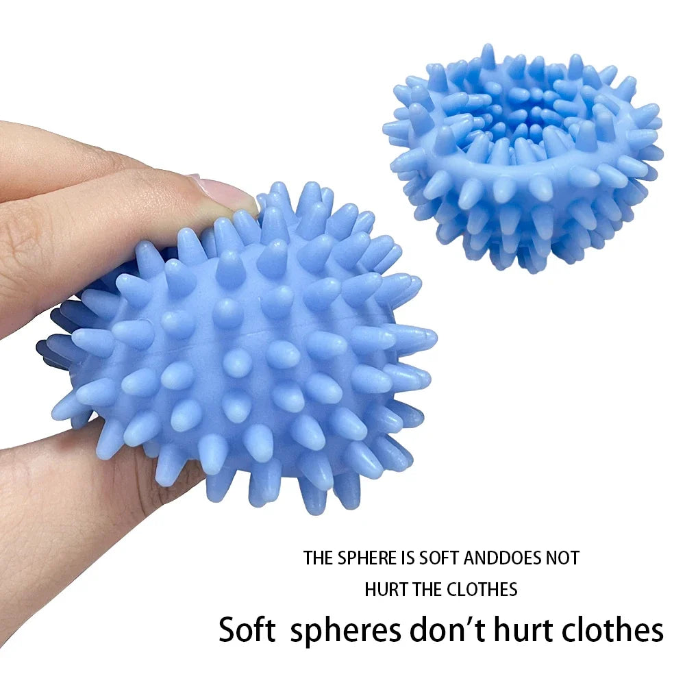 Magic Laundry Ball Reusable PVC Solid Cleaning Ball Household Cleaning Washing Machine Clothes Softener Cleaning Tools