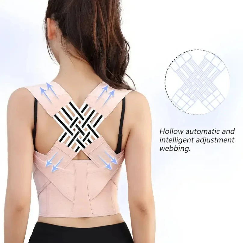 Posture Corrector for Women, Adjustable Shoulder Posture Brace, Back Straightener Posture, Used for Middle Upper Spine