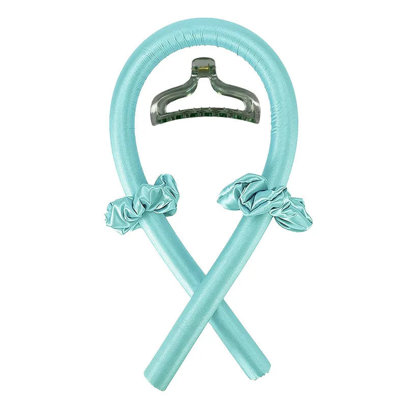 Heatless Curling Rod Headband Silk Curls Ribbon Hair Rollers Sleeping Soft Headband Lazy Hair Curlers Hair Styling Tools