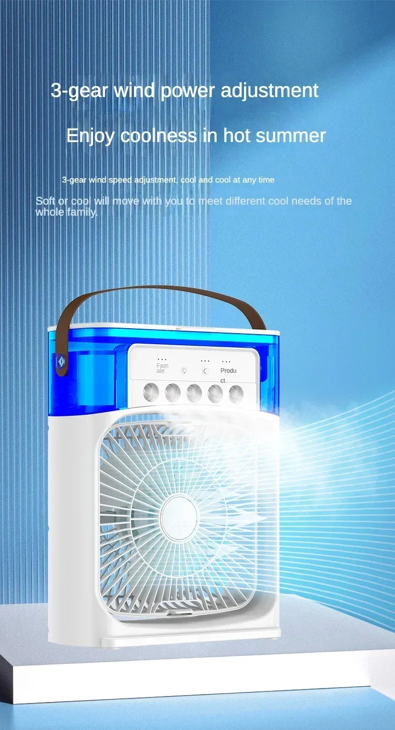 Portable Humidifier  Fan AIr Conditioner Household Small Air Cooler
