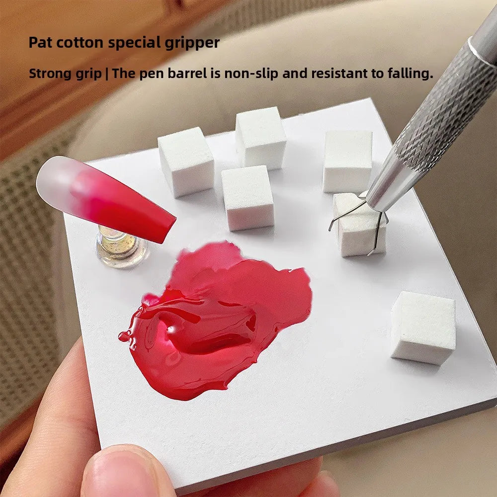 Sponge Gradient Nail Art Stamper Tools Gel Polish Gradient Sponge Brush Glitter Powder Dotting Pen For Manicure Tools