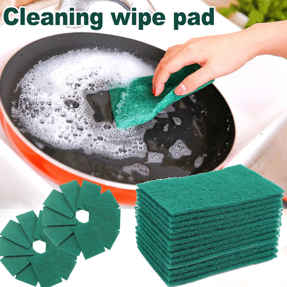 5/10Pcs Cleaning Wipe Pad Reusable Kitchen Cleaning Cloth Towels Soft Non-stick Oil Dishcloth Household Kitchen Rag Clean Tools