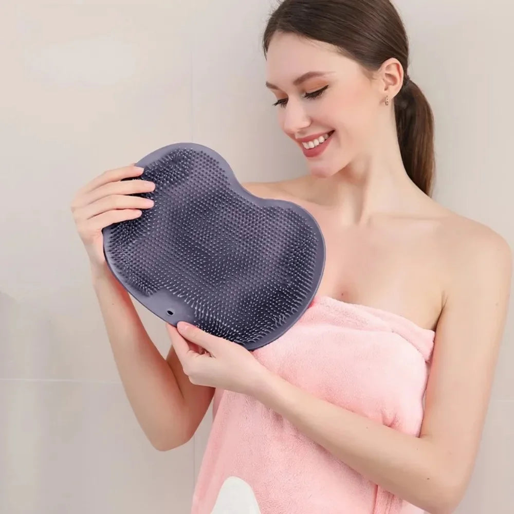 Anti-slip Shower Foot Scrub Massager - Anti-slip, Easy To Clean, Enhanced Exfoliation and Relaxation Bathroom Massage Pad