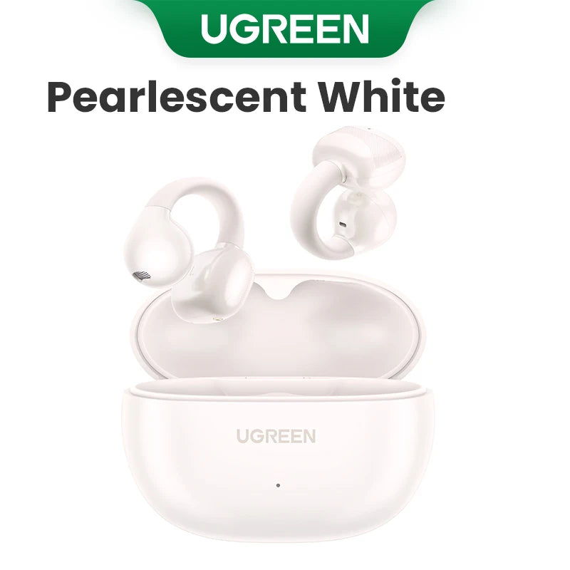 UGREEN HiTune S3 Open Ear Clip True Wireless Earbuds TWS Bluetooth Sports Earphones Headphones in Mic with Earhooks & Ear Hook