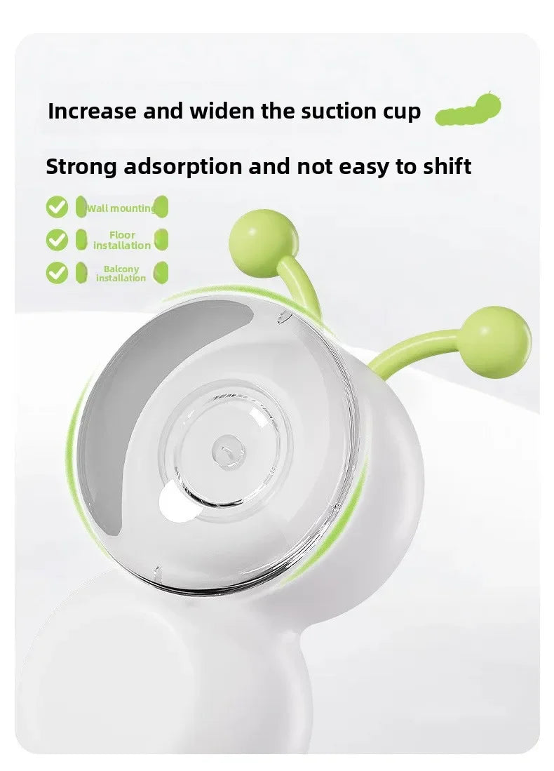 Creatives Durable Scratch Resistant Cat Teasing Stick Intelligent Sensing Interactive Cats Toy Usb Rechargeable Caterpillars Toy