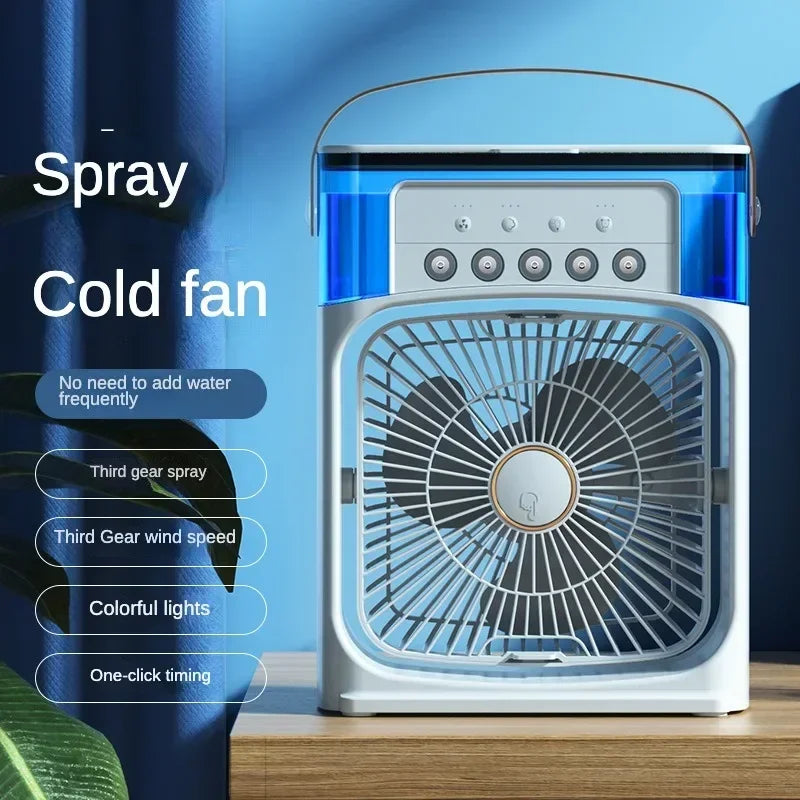 Portable Humidifier  Fan AIr Conditioner Household Small Air Cooler