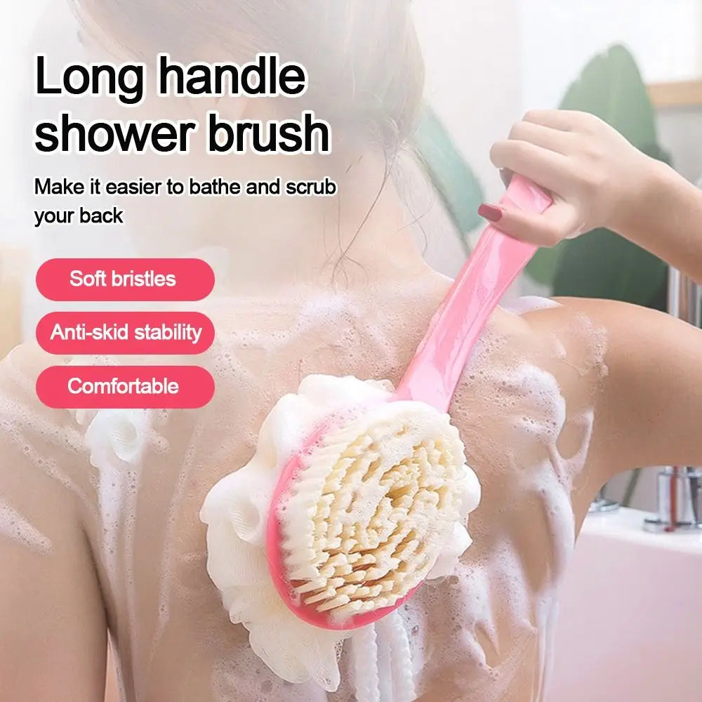 Spa Massage Shower Body Clean Shower Brush Soft Bristle Exfoliating Bath Brush