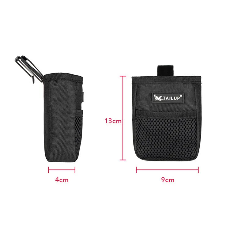 Mini Waist Bag Pet Dog Puppy Training Treat Snack Bait Pet Feed Obedience Agility Pouch Food Bag Pocket Snack Reward Waist Bag