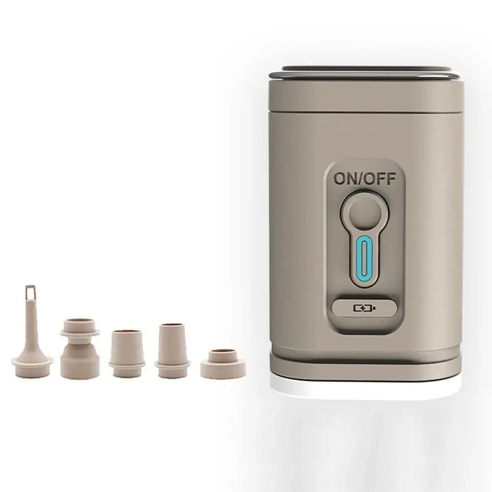 3 in 1 Electric Air Pump Wireless Multiple Function Deflator Pumps Portable Long-lasting Life Wireless Inflation Pump Backpack