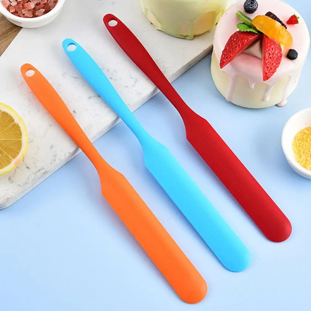 Silicone Spatula Heat Resistant Cake Cream Butter Spatulas Mixing Batter Scraper Non-Stick Flexible Baking Cooking Tool