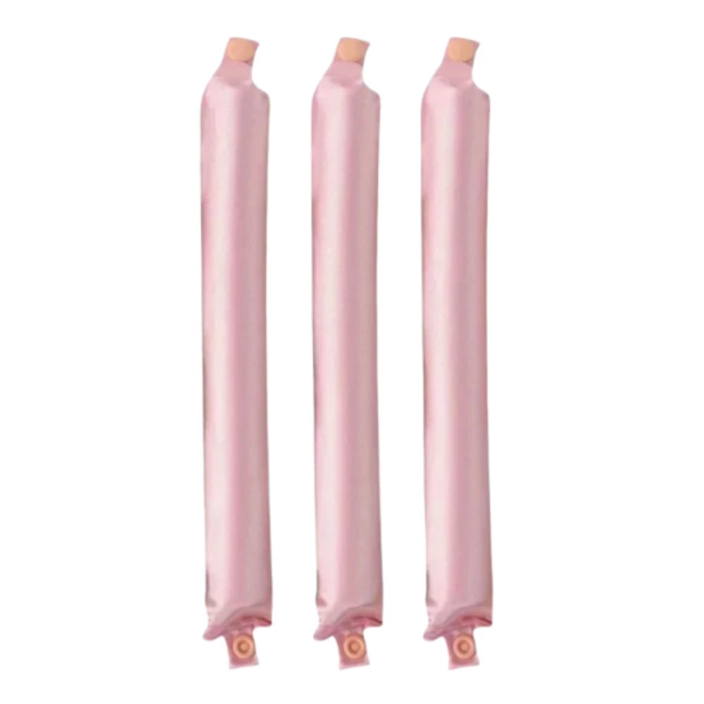 Heatless Curling Rod Headband Soft Hair Curler No Heat Hair Rollers Lazy Curls Sleeping  Flexi Rods with Bonnet Styling Tools