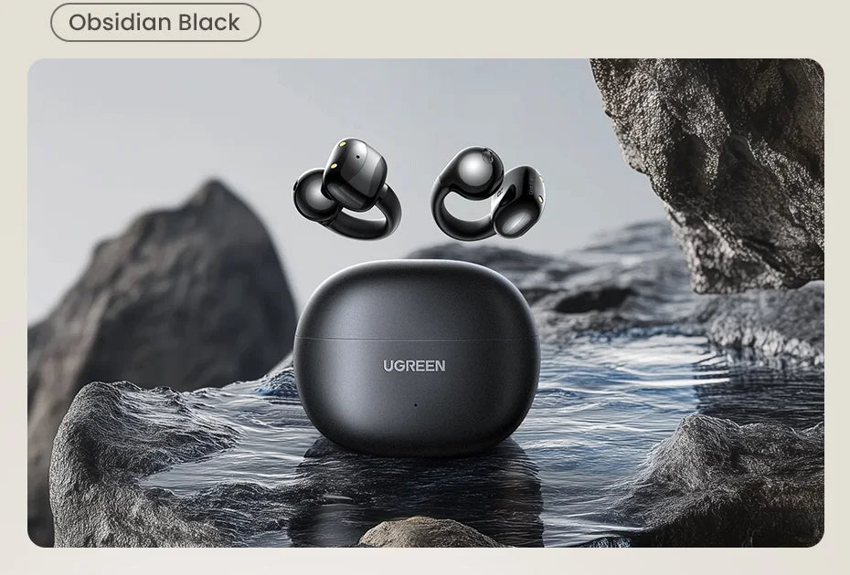 UGREEN HiTune S3 Open Ear Clip True Wireless Earbuds TWS Bluetooth Sports Earphones Headphones in Mic with Earhooks & Ear Hook