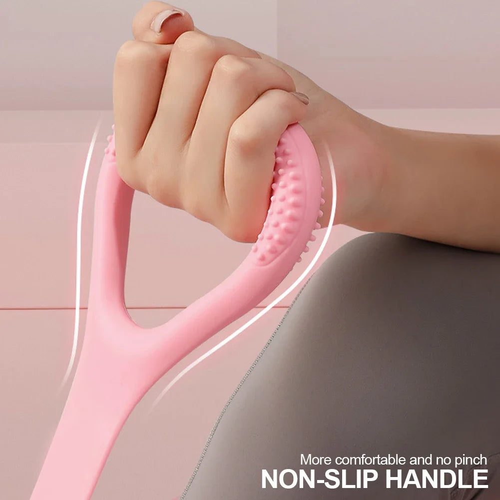 8-Shaped Stretcher For Home Fitness, Back Shaping, elastic Band With Open Shoulder and Back Stretching Band for Shoulder Exercise