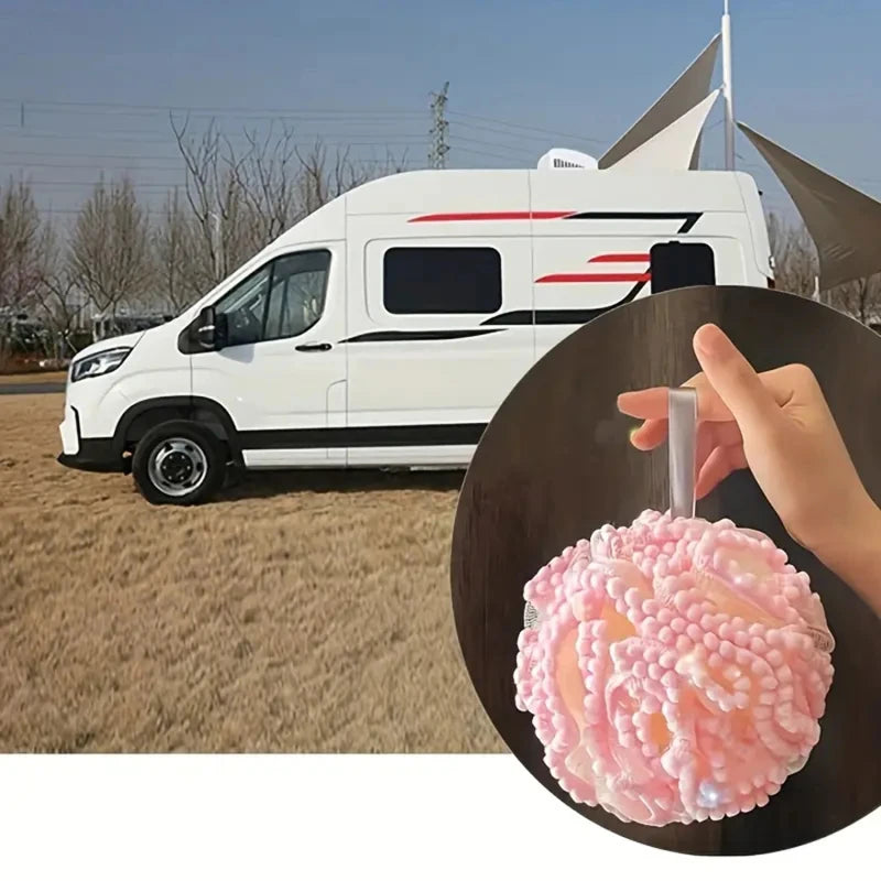 Bath Ball Loofah Sponge Pouf Puff Mesh Shower Soft Quick-Dry Exfoliating Foaming Deep Clean Body Scrubber Bathing Accessories