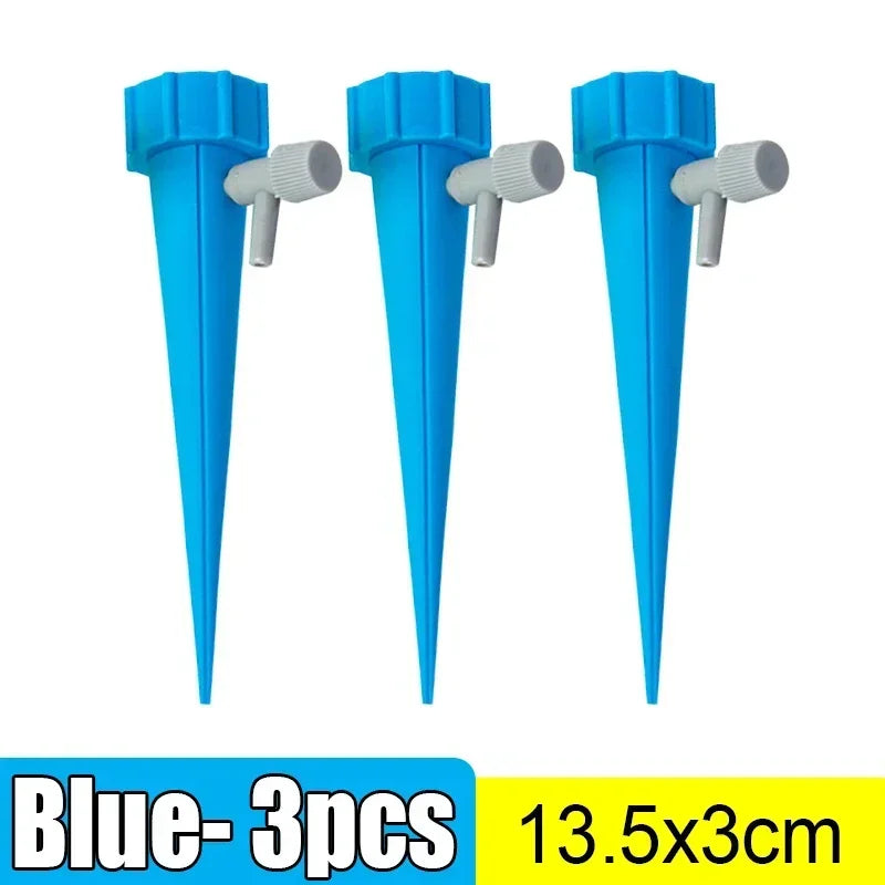 Automatic Watering Drip Kits Self Watering Spike For Flower Plants Adjustable Auto Water Dripper Device Garden Supplies