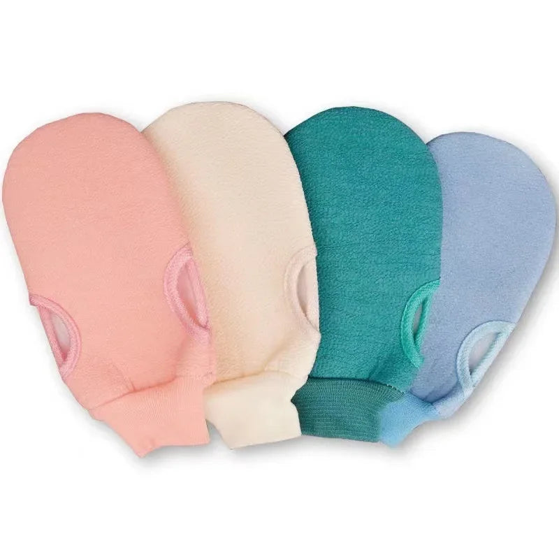 1pc Scrub Exfoliating Gloves For Shower Cleaning Scrub Mitt Rub Dead Skin Body Brush Towel SPA Foam Body Massage