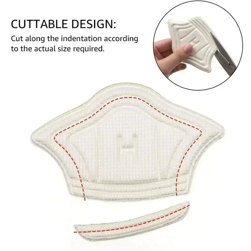 Insoles Patch Heel Pads for Sport Shoe Adjustable Size Feet Pad Pain Relief Cushion Insert Insole Heel Protector Sticker