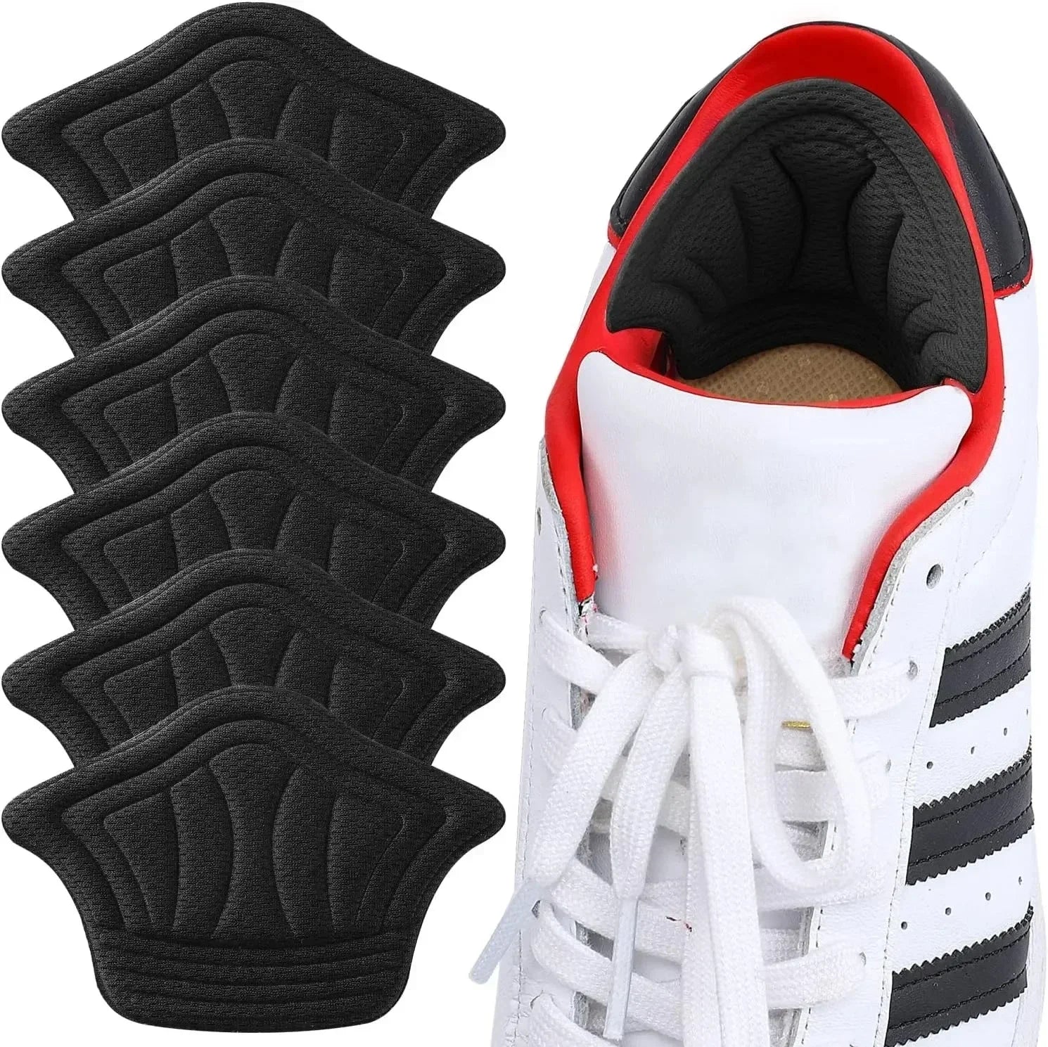 Insoles Patch Heel Pads for Sport Shoe Adjustable Size Feet Pad Pain Relief Cushion Insert Insole Heel Protector Sticker