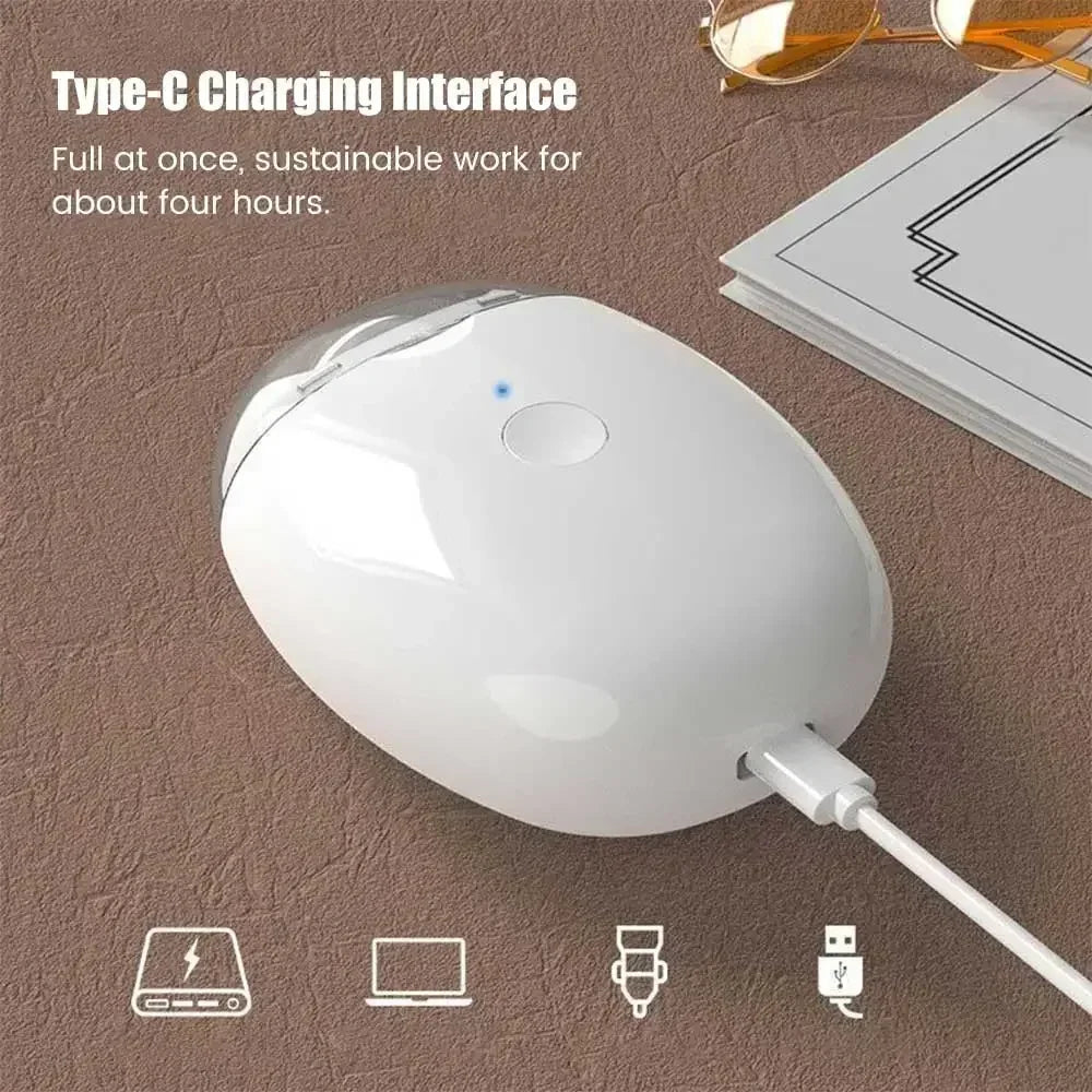 2 IN 1 Electric Nail Clipper Cutter with LED Light Automatic Nail Grinder Trimmer for Adult And Baby Mini Manicure Tools Nail Care