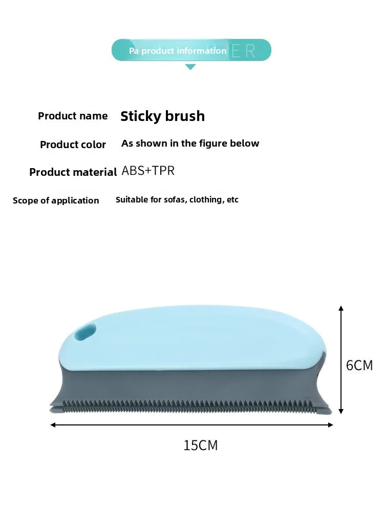 Dog Cat Hair Remover Pet Hair Remover Brush Efficient Pet Hair Detailer For Cars Furniture Carpets Clothes Pet Beds Chairs