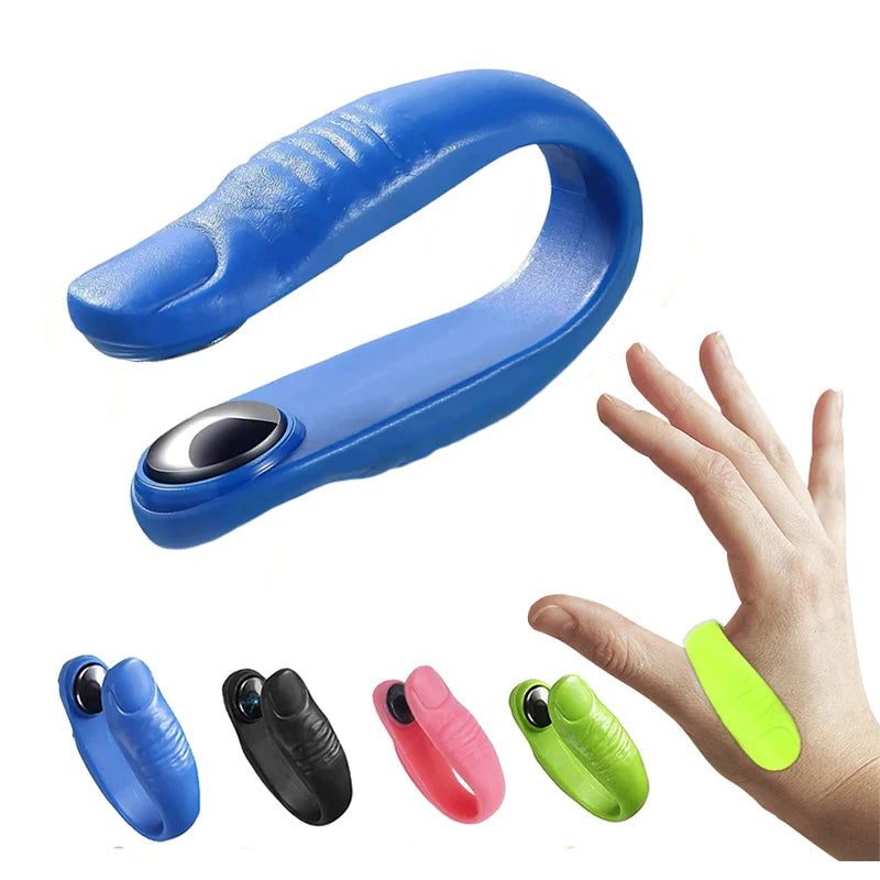 Magnetic Suction Finger Joint Tiger Point Massage Clip Portable Hand Meridian Massager Acupressure Clip for Blood Circulation