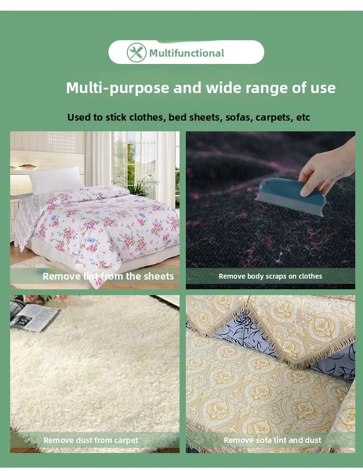 Dog Cat Hair Remover Pet Hair Remover Brush Efficient Pet Hair Detailer For Cars Furniture Carpets Clothes Pet Beds Chairs