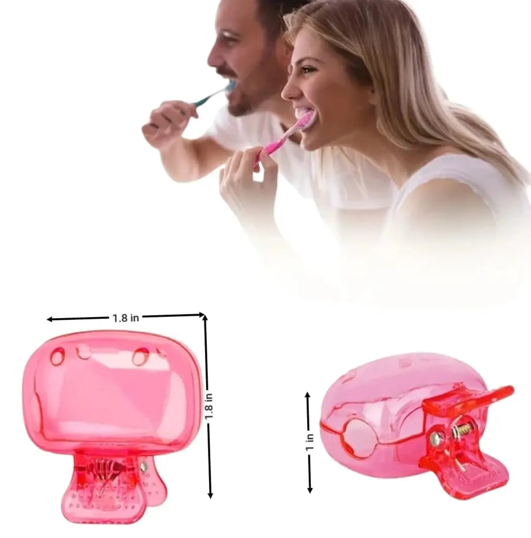 Toothbrush CaseHousehold Storage Clip - Portable Travel Toothbrush Dust Protective Cap - Storage Box Portable Head Travel