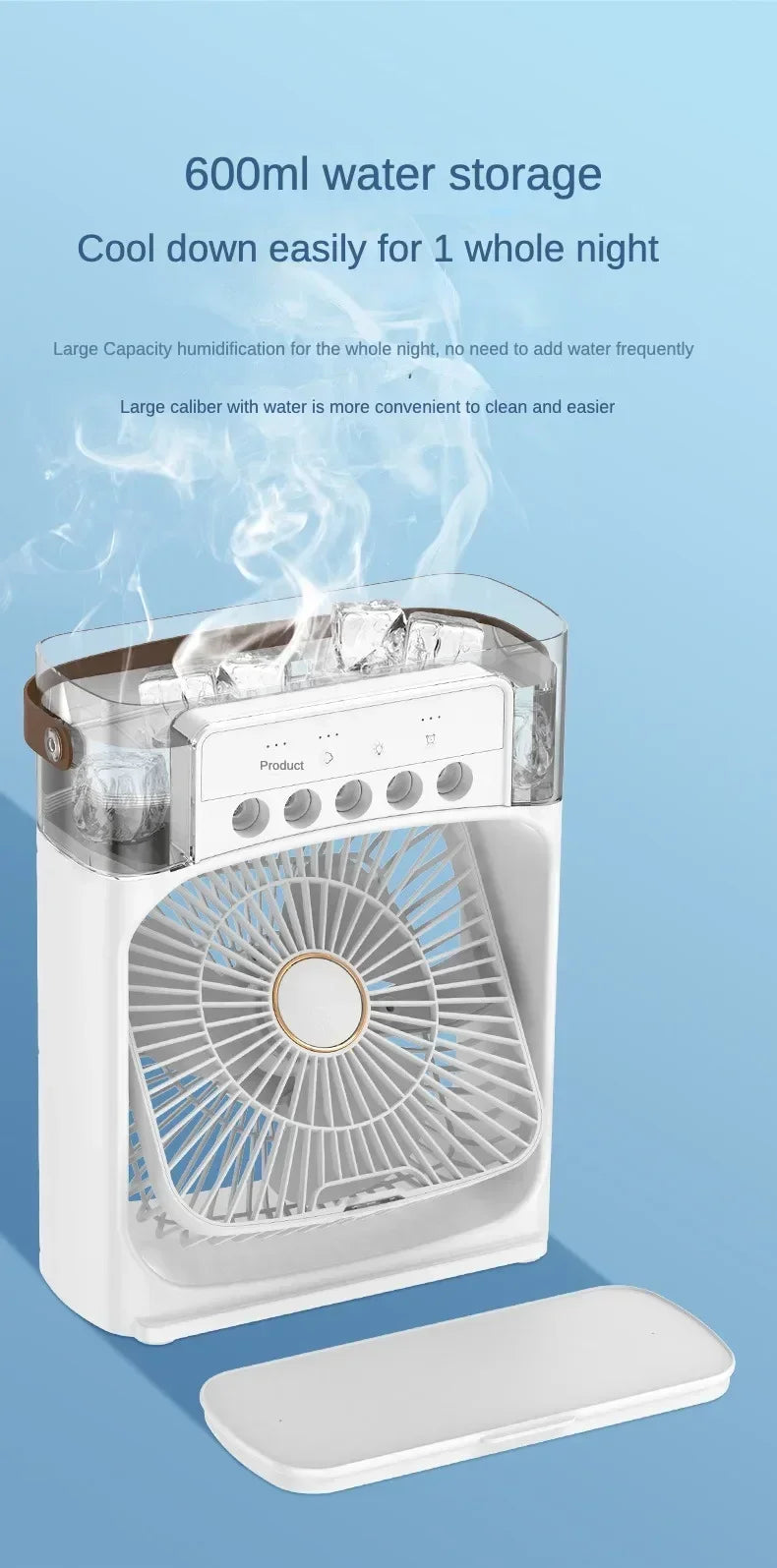 Portable Humidifier  Fan AIr Conditioner Household Small Air Cooler