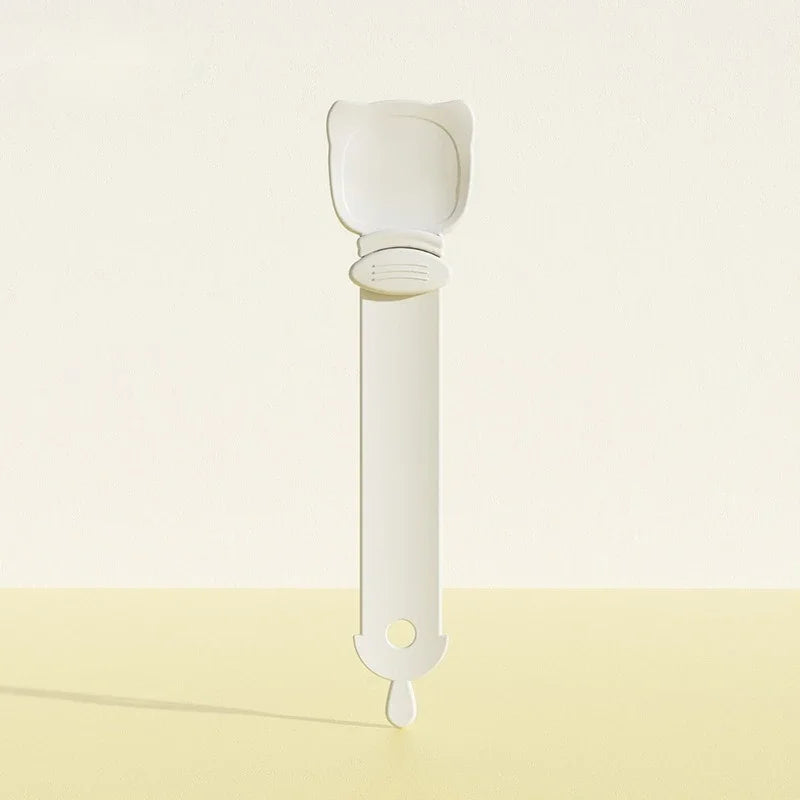 Cat Strip Feeder Spoon Long Handle Lickable Wet Food Feeder for Cats Pet Meat Mud Food Squeeze Dispense Spoon Pet Supplies