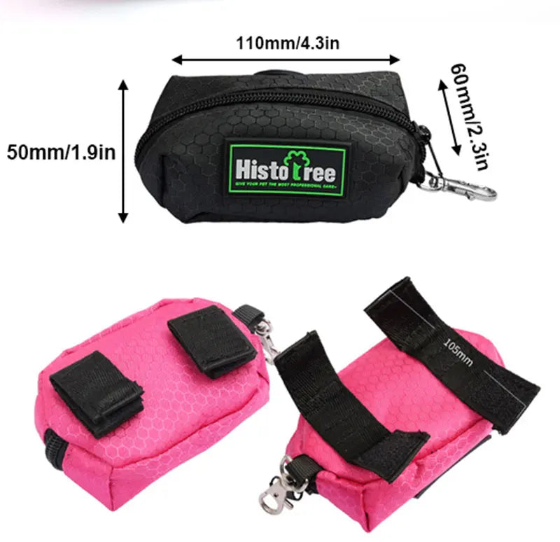 Outdoor Portable Pick Up Poop Bag Holder Dog Poop Waste Bag Pet Puppy Cat Dispenser Garbage Bags Organizer Pet Cleaning Tools
