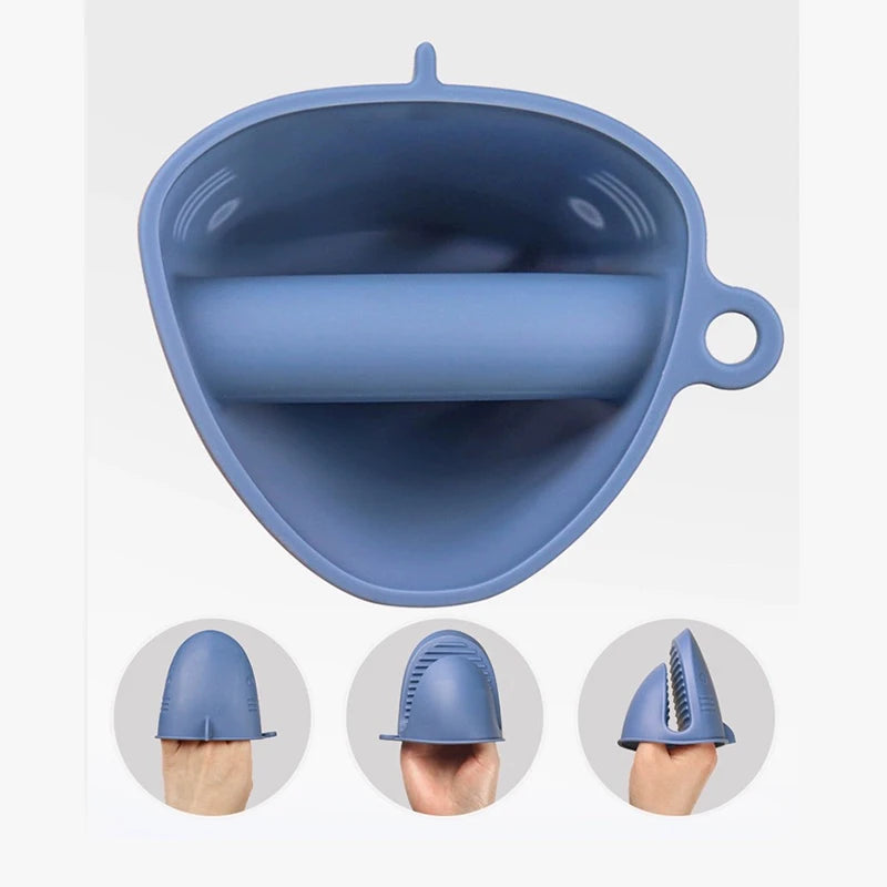 Shark Shaped Silicone Insulated Glove Anti Slip Thickened High temperature resistance Kitchen Anti Scalding Device Oven Mitt