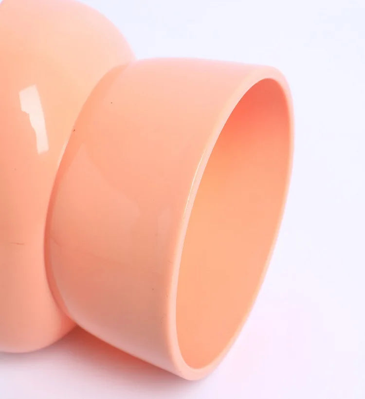 New Elevated Cat Bowls Stress Free Feeder and Waterer with Base Anti-Vomiting Tilted Raised Nonslip No Spill Pet Bowls