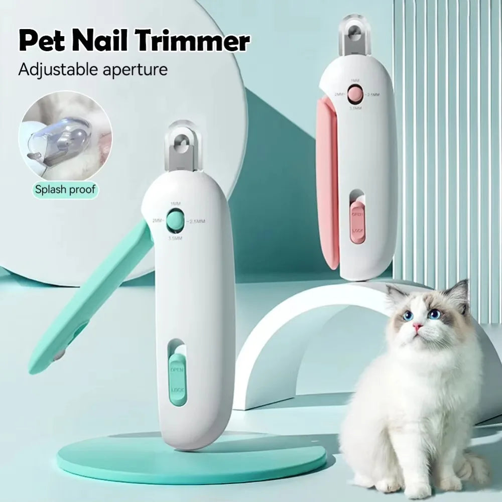 Professional Cat And Dog Nail Clippers Safe Comfortable Pet Nail Trimmer with Adjustable Hole Pet Hair Clippers Pet Care Trim
