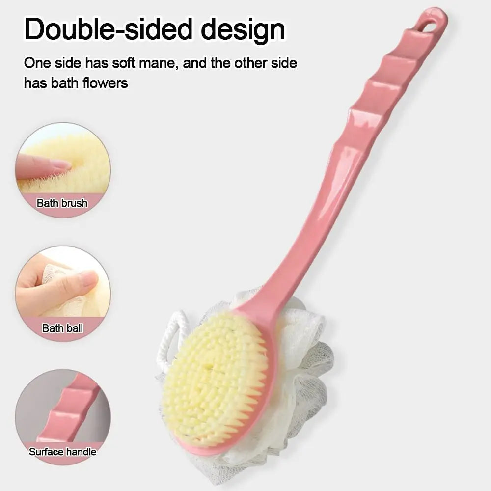 Spa Massage Shower Body Clean Shower Brush Soft Bristle Exfoliating Bath Brush