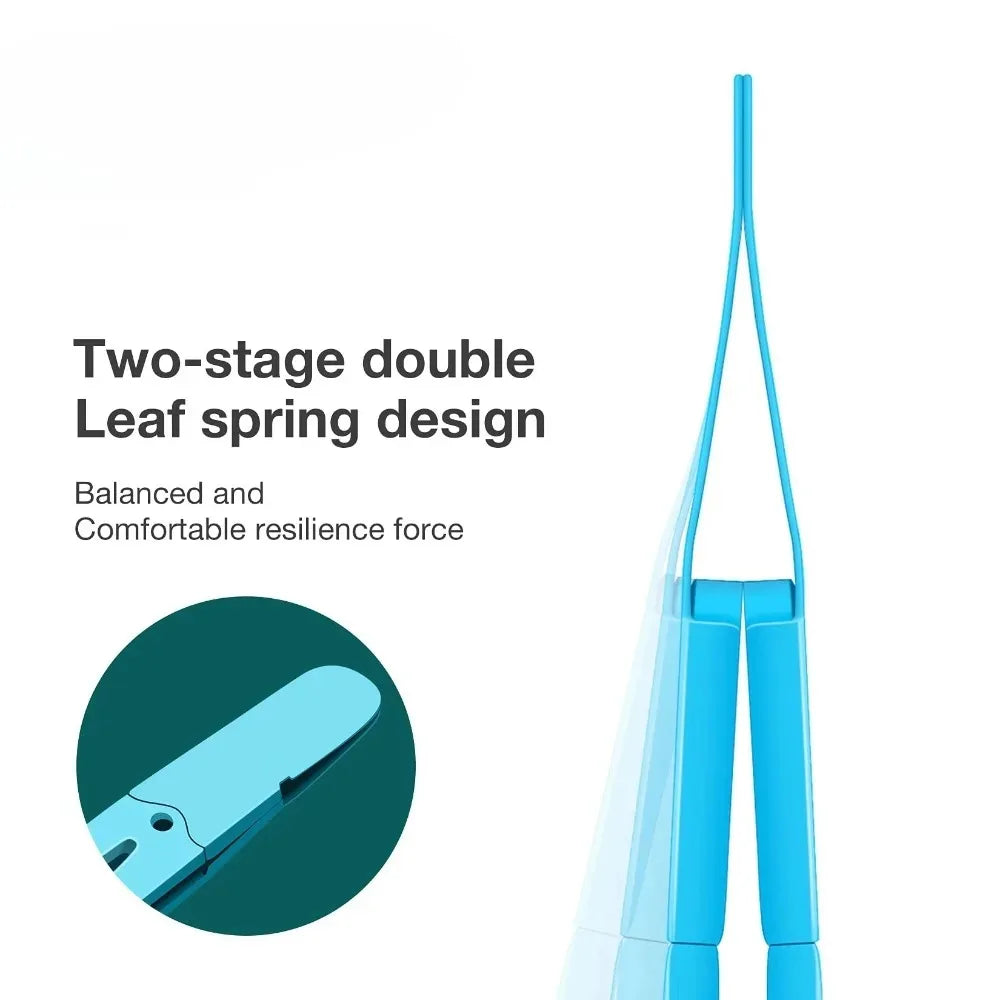 Colorful Eyebrow Tweezer High-Quality Stainless Steel Hair Beauty Fine Hairs Puller Slanted Eye Brow Clips Removal Makeup Tools