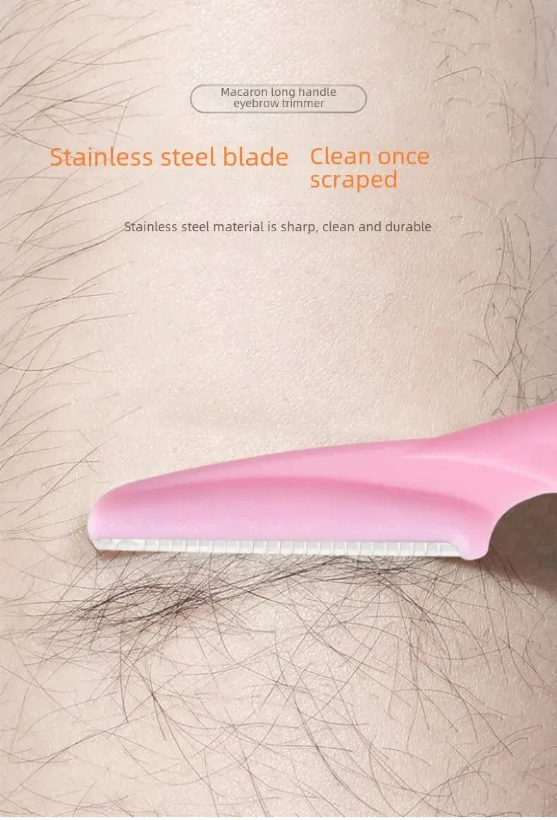 Eyebrow Trimmer Blade Women Face Shaver Portable Eye Brow Epilation Hair Removal Cutters Safety Knife Makeup Scraper