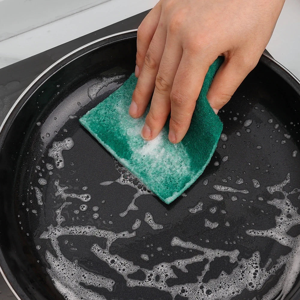 5/10Pcs Cleaning Wipe Pad Reusable Kitchen Cleaning Cloth Towels Soft Non-stick Oil Dishcloth Household Kitchen Rag Clean Tools