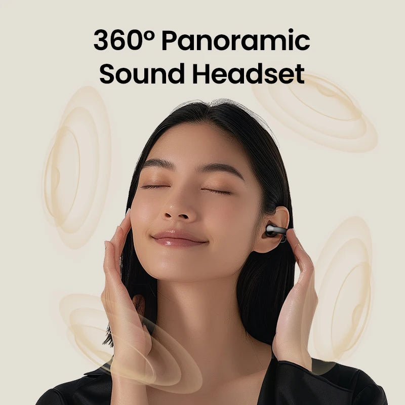 UGREEN HiTune S3 Open Ear Clip True Wireless Earbuds TWS Bluetooth Sports Earphones Headphones in Mic with Earhooks & Ear Hook