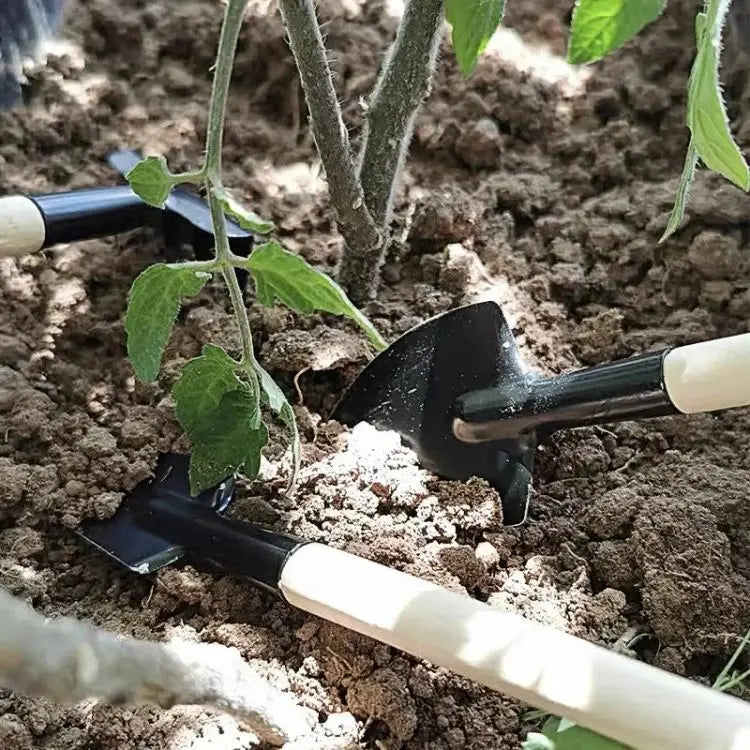 Scoop Handle Rake Gardening Potting Tool Sharp-nosed Shovel Gardening Shovel Flower Shovel Mini Garden Shovel Garden Trowel