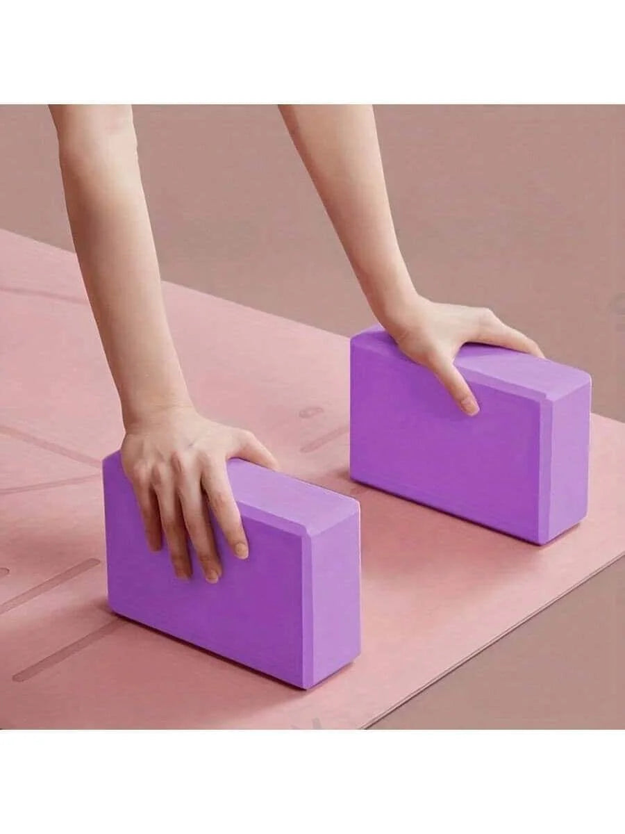 Durable Sports Stretching EVA Exercise Pilates Yoga Block Brick Gym Foam Fitness Equipment