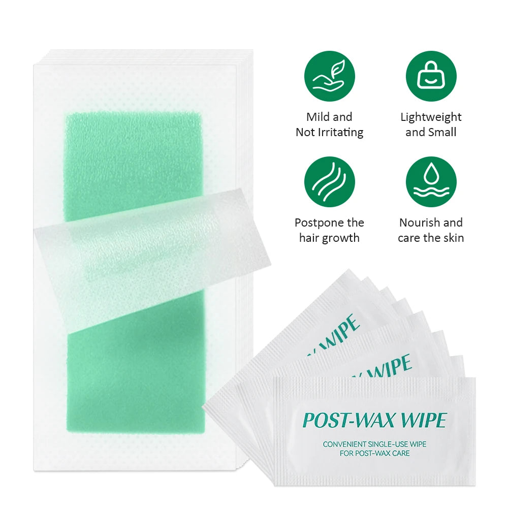 Olive oil facial hair removal wax paper, armpits, leg hair, and the whole body, removing pubic hair permanently for women men