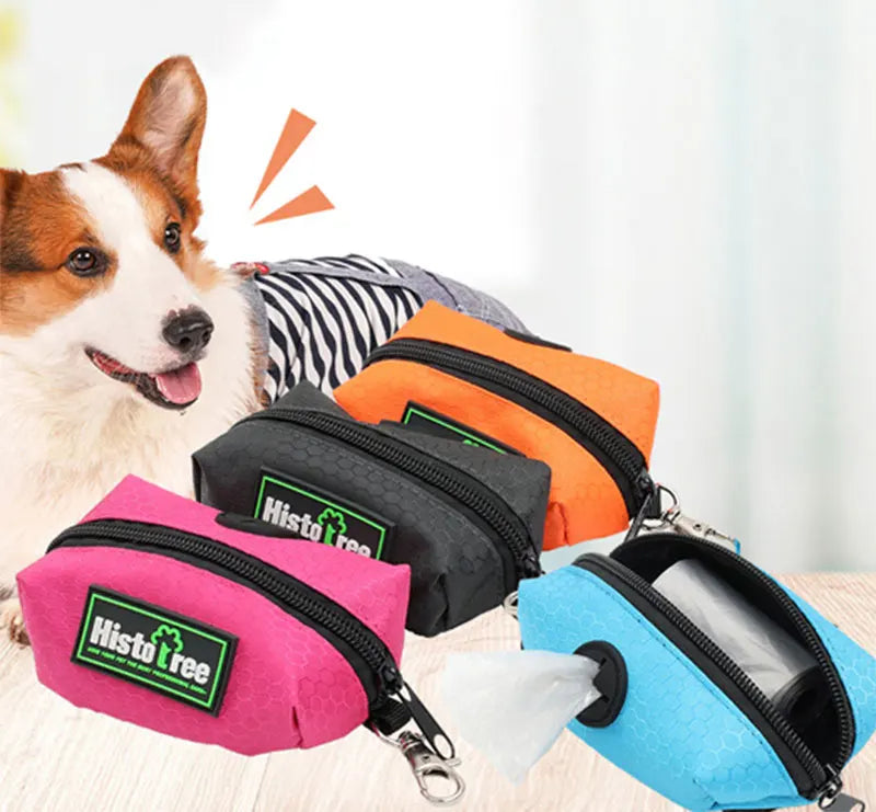 Outdoor Portable Pick Up Poop Bag Holder Dog Poop Waste Bag Pet Puppy Cat Dispenser Garbage Bags Organizer Pet Cleaning Tools