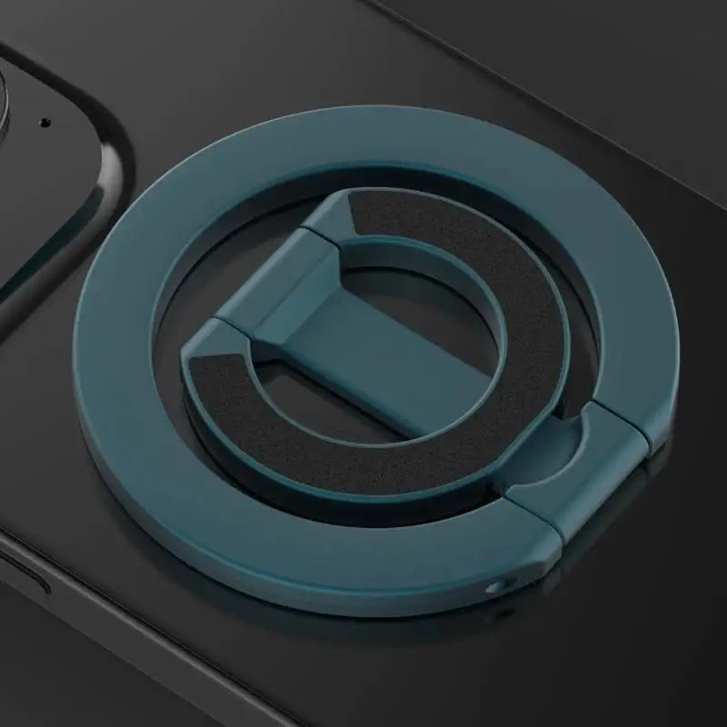 Double Sided Magnetic Phone Ring Holder For IPhone Samsung Foldable Stand For Apple MagSafe Compatible Mobile Phone Accessories