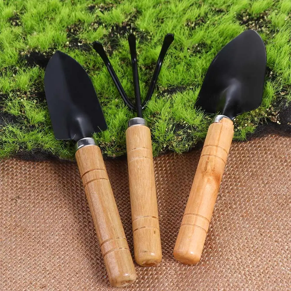 Scoop Handle Rake Gardening Potting Tool Sharp-nosed Shovel Gardening Shovel Flower Shovel Mini Garden Shovel Garden Trowel