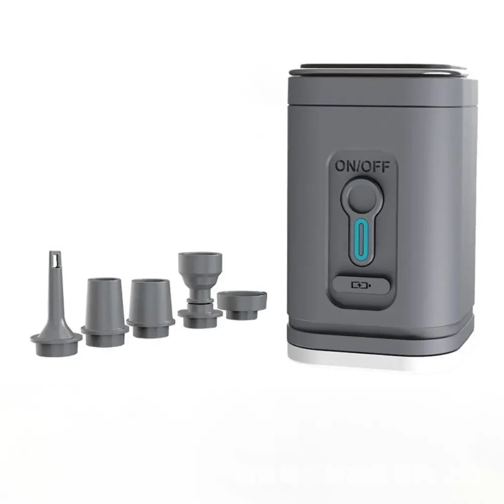 3 in 1 Electric Air Pump Wireless Multiple Function Deflator Pumps Portable Long-lasting Life Wireless Inflation Pump Backpack