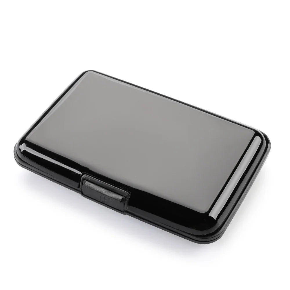 Aluminum Anti-Theft Wallets RFID Blocking Credit Card Holder RFID Wallet Metal Waterproof ID Card Case Coin Purse for Men Women