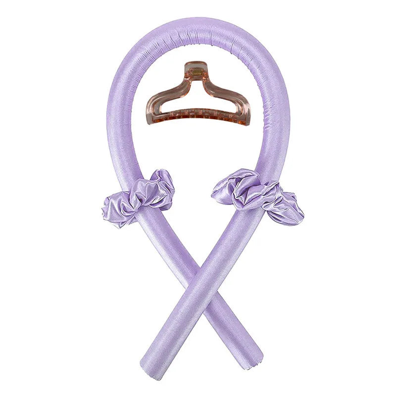 Heatless Curling Rod Headband Silk Curls Ribbon Hair Rollers Sleeping Soft Headband Lazy Hair Curlers Hair Styling Tools
