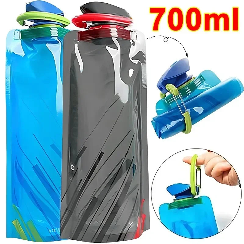 Portable Ultralight Foldable Water Bag Duckbill Folding Sports Outdoor Fitness Cycling Portable Storage Large Capacity Water Bag